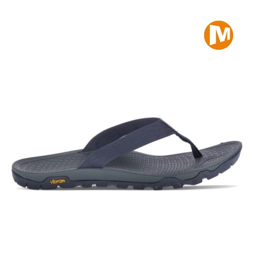 Merrell Breakwater Flip Flops Herren Navy [DE-MKCZS]